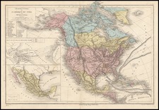 Mid-Atlantic, Southeast and North America Map By Drioux et Leroy