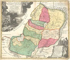 Asia and Holy Land Map By Johann Baptist Homann