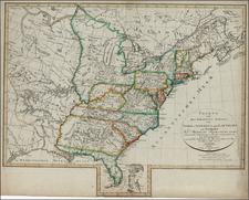 United States, South and Southeast Map By Franz Ludwig Gussefeld / A.F. Gotze