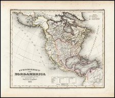 North America Map By Joseph Meyer