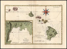 Hawaii, Australia & Oceania and Hawaii Map By Rigobert Bonne
