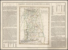 South Map By Carl Ferdinand Weiland