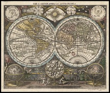 World, World, Celestial Maps and Curiosities Map By L Steinberger