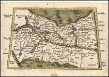 Europe, Asia, Central Asia & Caucasus and Middle East Map By Lorenz Fries