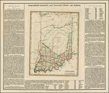 Midwest Map By Carl Ferdinand Weiland