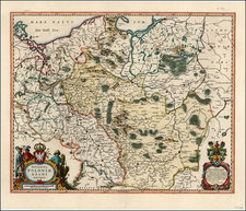 Europe, Poland, Baltic Countries and Germany Map By Jan Jansson