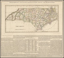 Southeast Map By Carl Ferdinand Weiland