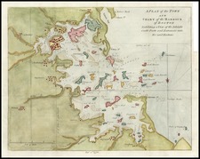 New England Map By Gentleman's Magazine