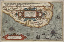 Europe and British Isles Map By Lucas Janszoon Waghenaer