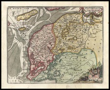 Netherlands Map By Don Francisco De Afferden