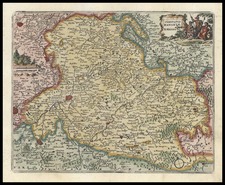 Europe and Germany Map By Don Francisco De Afferden