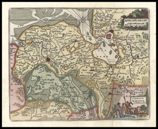 Europe and Netherlands Map By Don Francisco De Afferden