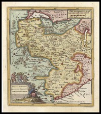 Europe and Italy Map By Don Francisco De Afferden