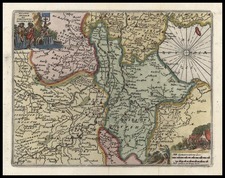 Europe and Netherlands Map By Don Francisco De Afferden