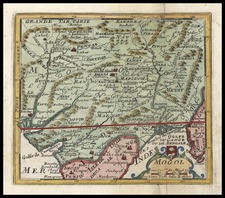 India and Central Asia & Caucasus Map By Don Francisco De Afferden