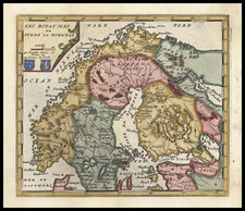 Europe and Scandinavia Map By Don Francisco De Afferden