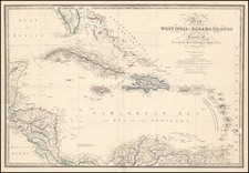 Caribbean Map By James Wyld