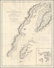 Alaska Map By George Vancouver