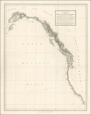 Alaska and California Map By George Vancouver