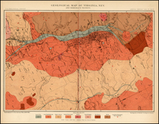 Southwest and California Map By U.S. Geological Survey