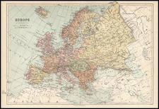 Europe and Europe Map By T. Ellwood Zell