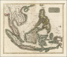 Southeast Asia and Philippines Map By John Thomson