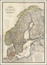 Europe and Scandinavia Map By James Wyld