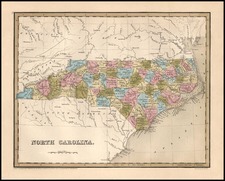 South Map By Thomas Gamaliel Bradford