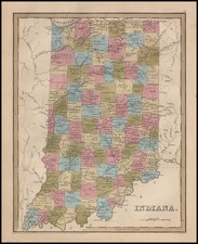 Midwest Map By Thomas Gamaliel Bradford