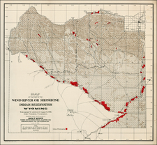 Rocky Mountains Map By United States Department of the Interior / John T. Wertz.