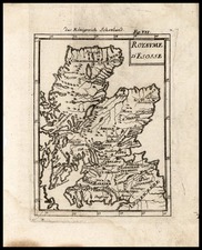 Scotland Map By Alain Manesson Mallet