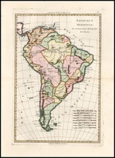 South America Map By Rigobert Bonne