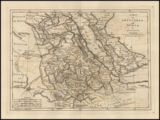 Asia, Middle East, Africa, North Africa and East Africa Map By Samuel Dunn