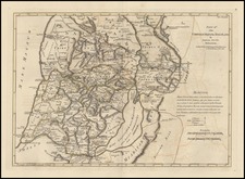 Middle East and Holy Land Map By Samuel Dunn