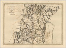 Asia and Holy Land Map By Samuel Dunn