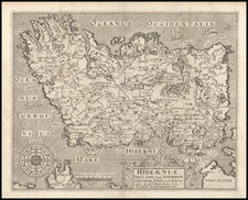Ireland Map By William Hole