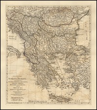 Europe, Balkans, Turkey, Balearic Islands and Greece Map By Samuel Dunn