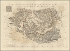 Europe, Russia, Asia, China, Central Asia & Caucasus and Russia in Asia Map By Samuel Dunn