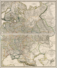 Russia Map By James Wyld