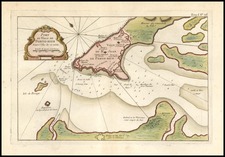 Caribbean Map By Jacques Nicolas Bellin