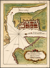 Southeast Map By Jacques Nicolas Bellin