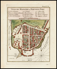  Map By Jacques Nicolas Bellin