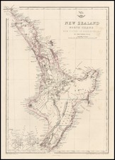 Australia & Oceania and New Zealand Map By John Dower