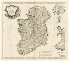 Ireland Map By Paolo Santini