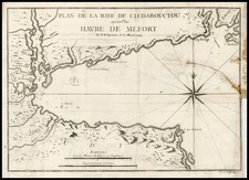 Canada Map By Jacques Nicolas Bellin