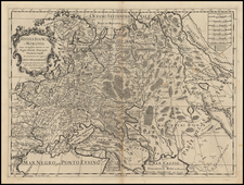 Russia and Ukraine Map By Giacomo Giovanni Rossi