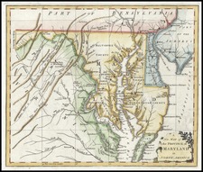 Mid-Atlantic Map By Universal Magazine