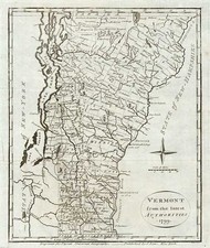 New England Map By John Payne