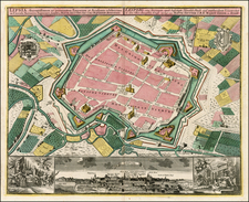 Germany Map By Matthaus Seutter