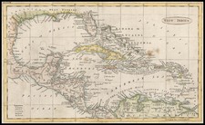 Caribbean Map By Anonymous